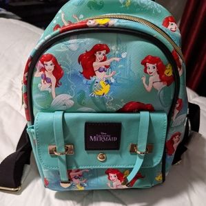 NWT DISNEY Little Mermaid backpack purse